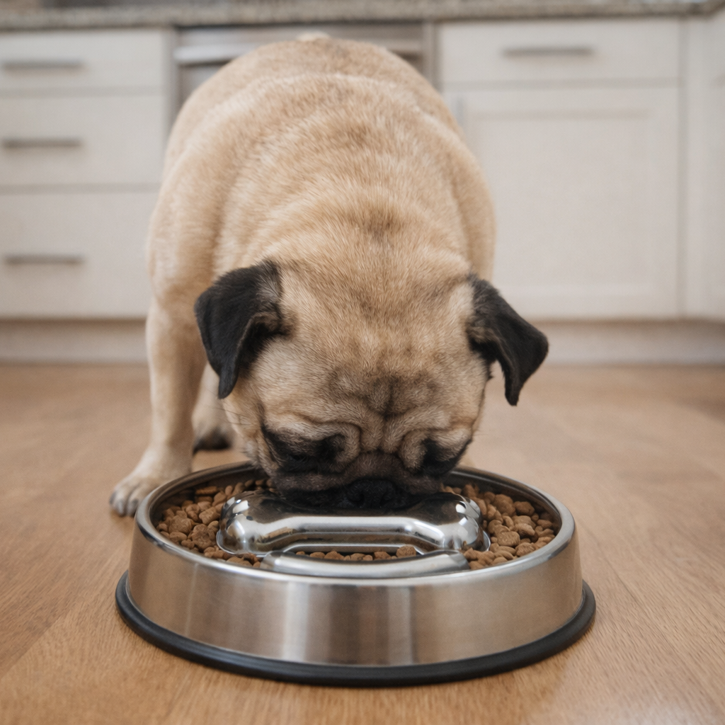 Gamelle anti-glouton